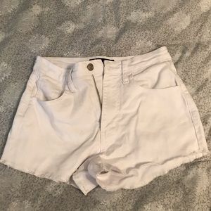 White shorts